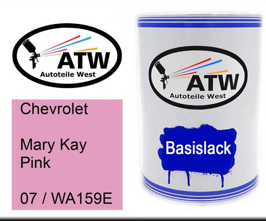 Chevrolet, Mary Kay Pink, 07 / WA159E: 500ml Lackdose, von ATW Autoteile West.